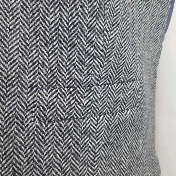 NWT LAUREN by Ralph Lauren Men's Herringbone Vest - Picture 4 of 4